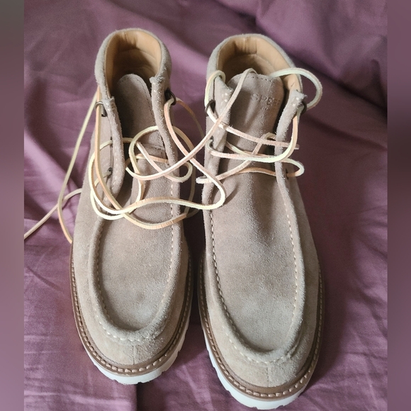 Authentic Original Vibram Suede Chukka lug sole size 7.5 - Picture 1 of 8